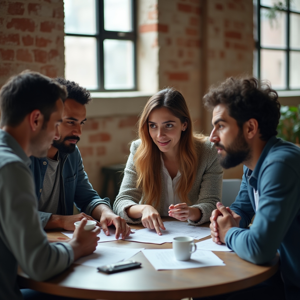 Cooperative real estate investment group meeting