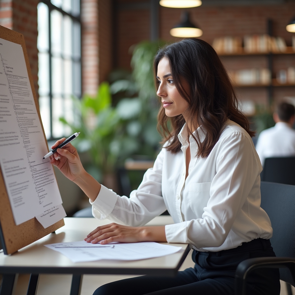 Analysis charts showing project completion data and timelines